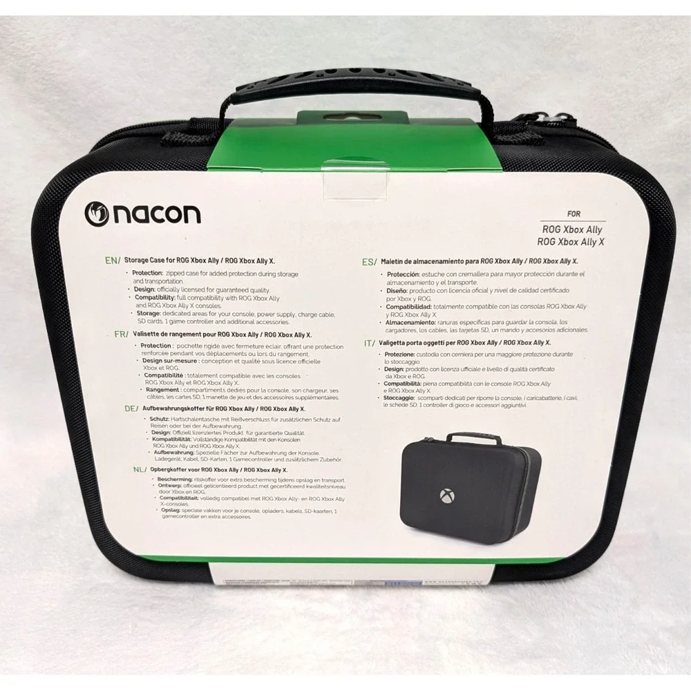 Nacon XXL Storage Case Official Licensed by XBOX for ROG XBOX Ally and ROG XBO